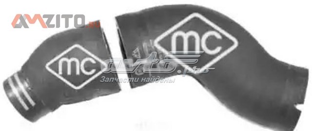 09199 Metalcaucho Патрубок повітряний, вхід в турбіну (наддув)