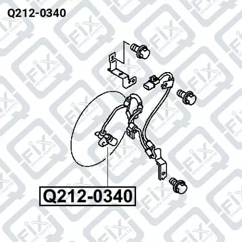 Купити Q2120340 Q-fix Сенсор АБС