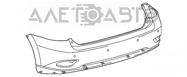PTY04413BA Signeda Буфер (бампер) задній