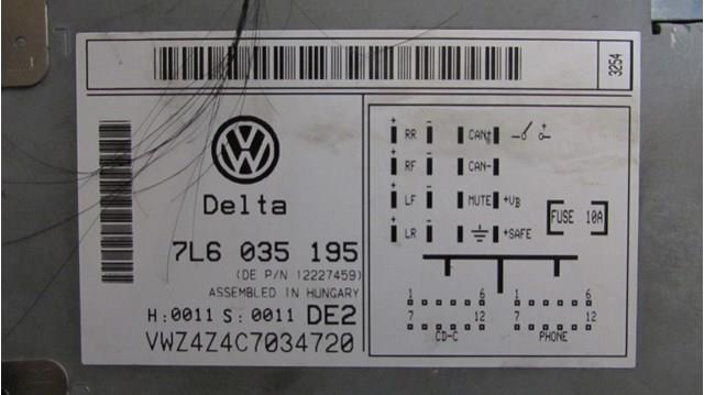  VAG 7L6035195