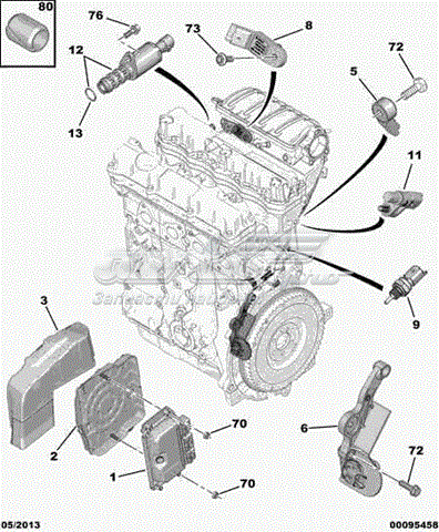  9674680280 Peugeot/Citroen