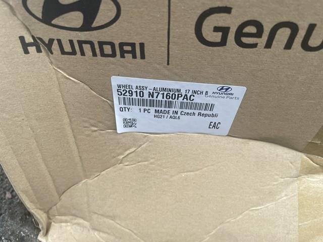 Диски литі (легкосплавні, титанові) Hyundai/Kia 52910N7160PAC