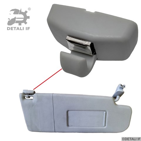 Фіксатор сонцезахисного козирка DF12036 Detali IF