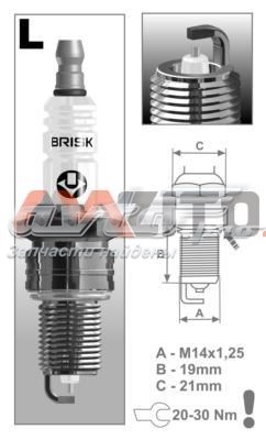 Свічки Brisk LR15YS9