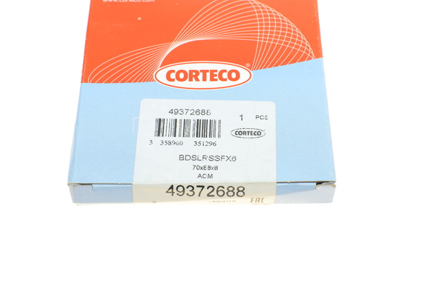 Сальник роздавальної коробки, первинного вала Corteco 49372688 ціна, від 46.97 USD