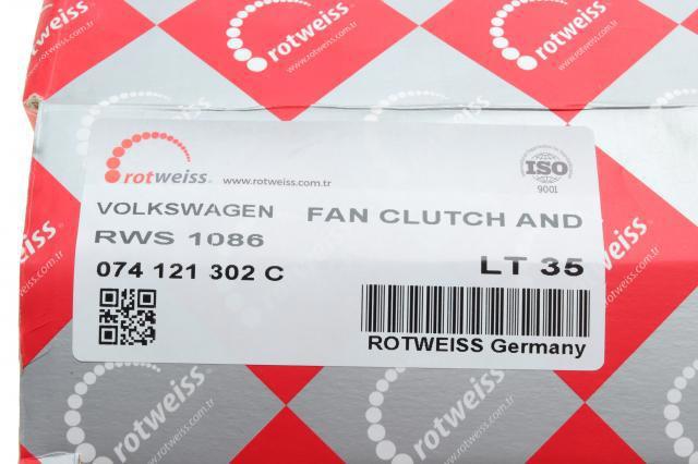 Купити RWS1086 Rotweiss Муфта вязкостная системи охолодження