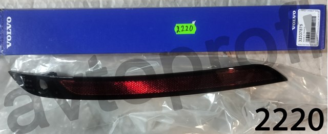 32337875 Volvo Правий відбивач бампера