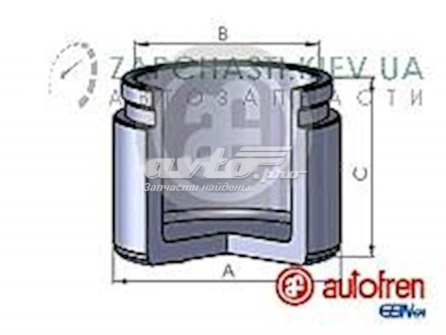 Поршень тормозного суппорта переднего  AUTOFREN D025378