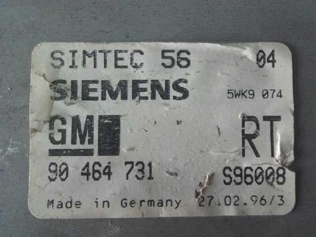  Opel 90464731