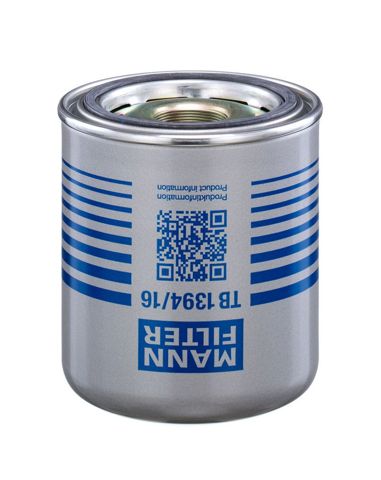 Фільтр осушувача повітря (вологомастиловідділювача) (TRUCK) Mann-Filter TB139416X ціна, від 35.74 USD