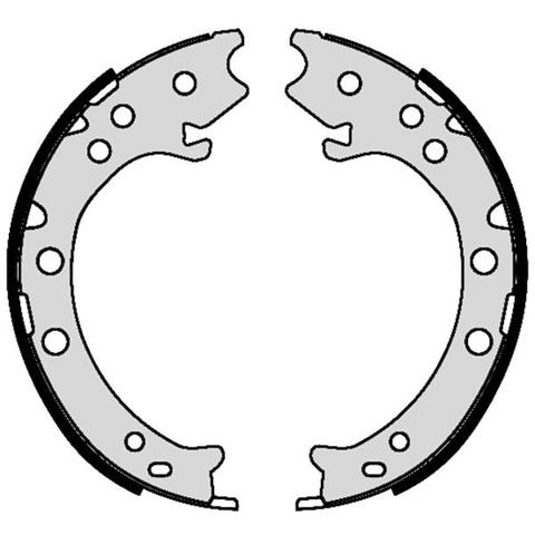 Колодки ручника BC09420 Starline