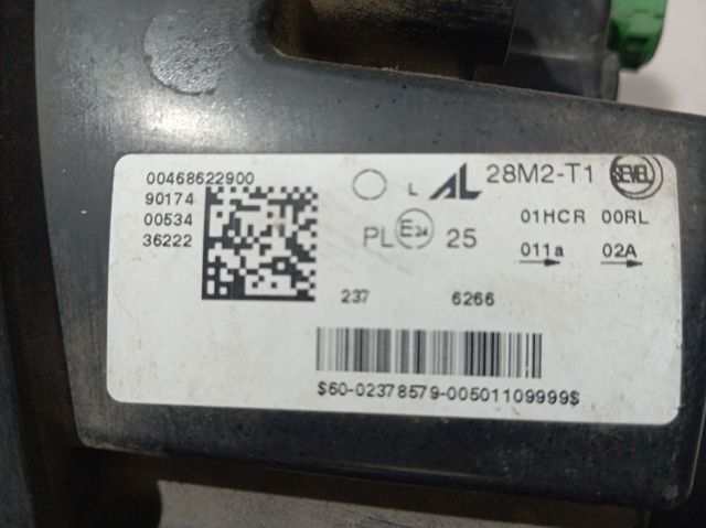 Основна фара в зборі ліва Peugeot/Citroen 1682748980 ціна, від 360.75 USD