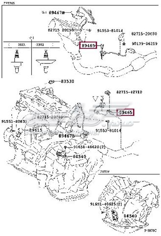  8946520A00 Toyota