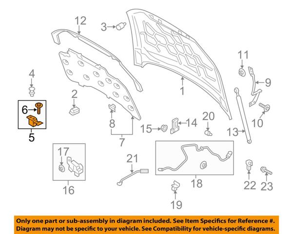 Буфер/відбійник капота PFD43085AR Signeda