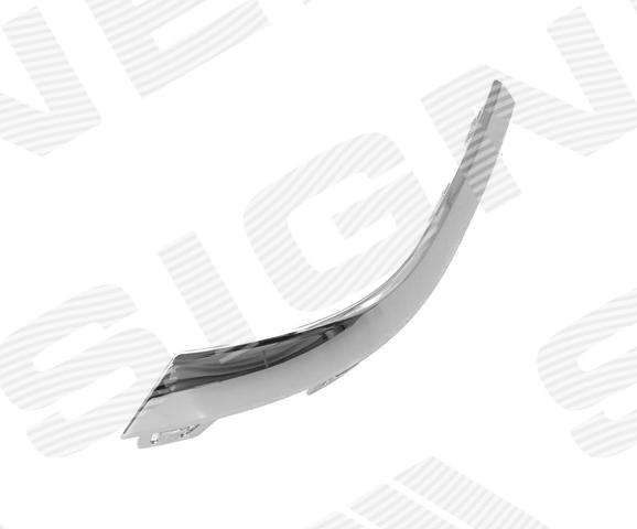 A2068854104 Mercedes Молдинг переднього бампера, правий