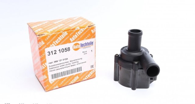 Водяний насос охолодження електричний додатковий Autotechteile 3121058 ціна, від 47.55 USD