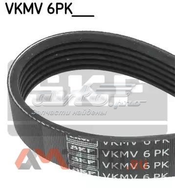 Ремінь приводний, агрегатів VKMV6PK1205 SKF