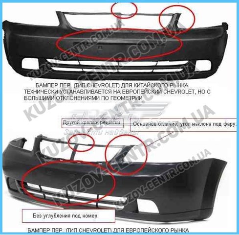 Бампер на авто FPS FP1704904 ціна, від 75.15 USD