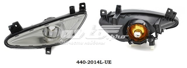 Фара, ліва Depo/Loro/Abakus 4402014LUE
