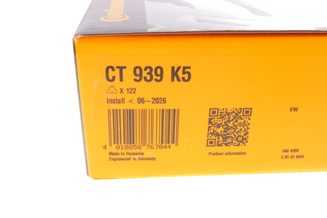 Комплект ГРМ Continental/Siemens CT939K5 ціна, від 89.31 USD