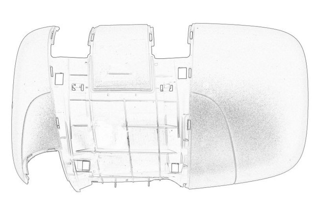 5801822999 Iveco Накладка водійського дзеркала