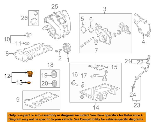 Горловина маслозаливна 650838 Opel