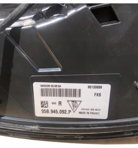  95B945092S Porsche