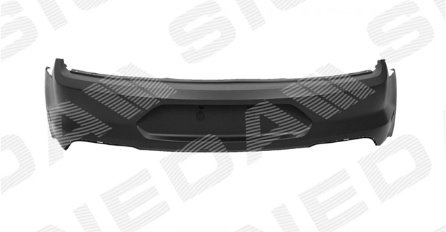 PDG40130BB Signeda Накладка бампера заднього, верхня захисна