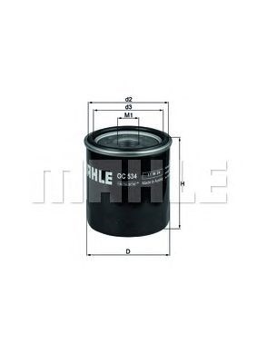 OC534A Mahle Original Фільтр масла