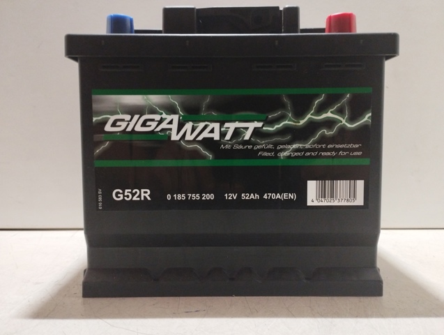 Купити 0185755200 Gigawatt Автомобільна батарея