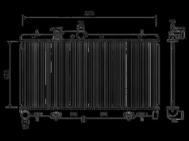 Купити R12291 Sato Tech Радіатор двигуна