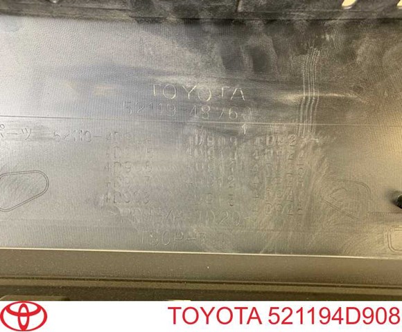 521194D908 Toyota Бампер передній в зборі