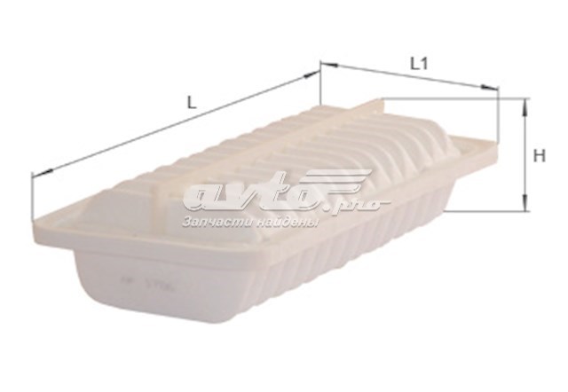 Елемент повітряного фільтра Alpha Filter AF1786 ціна, від 3.22 USD