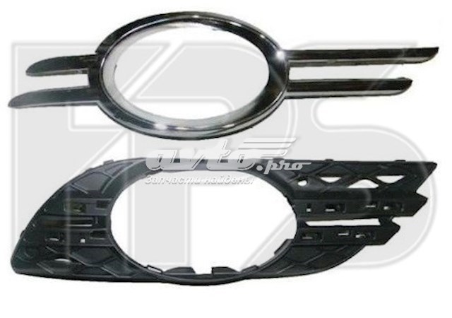 FP4610922 FPS Молдинг переднього бампера, правий