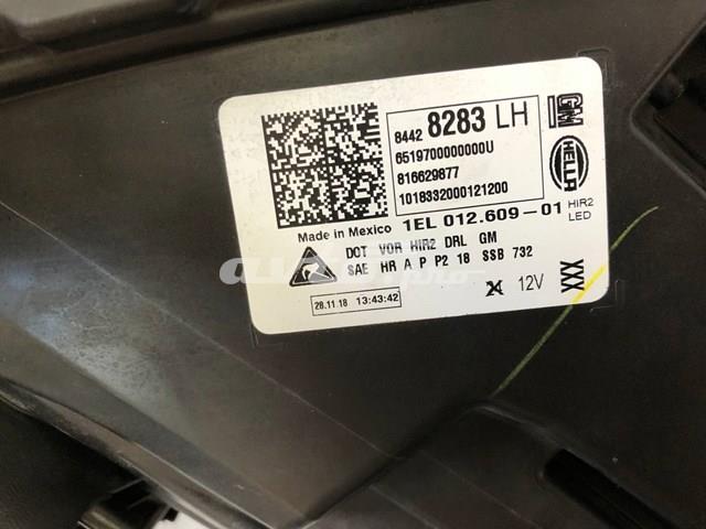 Фара ліва передня General Motors 84428283 ціна, від 252.74 USD