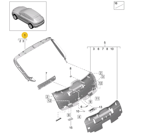 95B867973B1E0 Porsche 