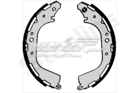 Колодки гальмові задні, барабанні Starline BC07040 ціна, від 34.63 USD