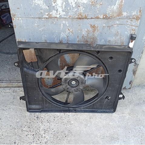 25380C2500 Hyundai/Kia Дифузор радіатора охолодження, в зборі з мотором і крильчаткою
