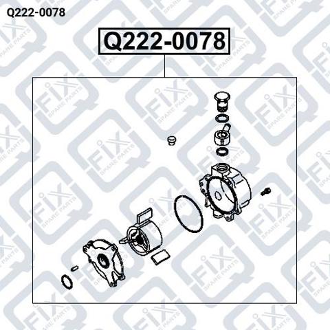 Q2220078 Q-fix Насос вакуумний