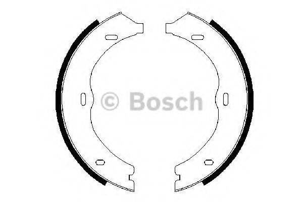 Колодки ручника 986487718 Bosch