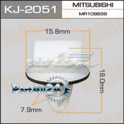 Пістон (кліп) кріплення накладок порогів Masuma KJ2051 ціна, від 0.38 USD
