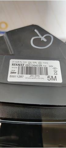 Фара права 260106403R Renault (RVI)