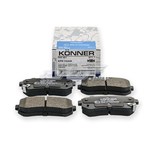 Купити KPR1GA00 Konner Задні колодки