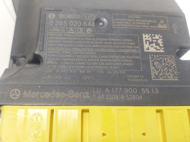 Купити A1779005513 Mercedes Модуль-процесор керування подушки безпеки