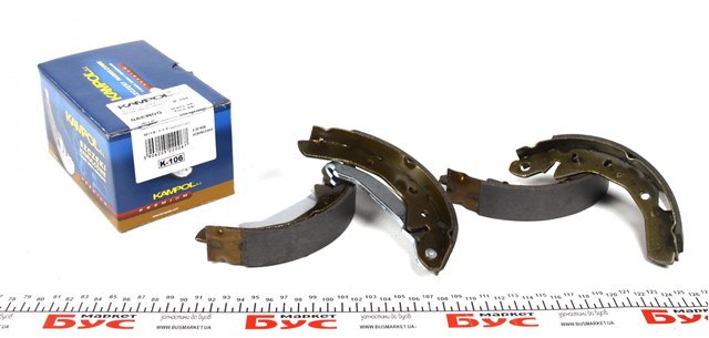 Колодки гальмові задні, барабанні Kampol K106 ціна, від 11.57 USD
