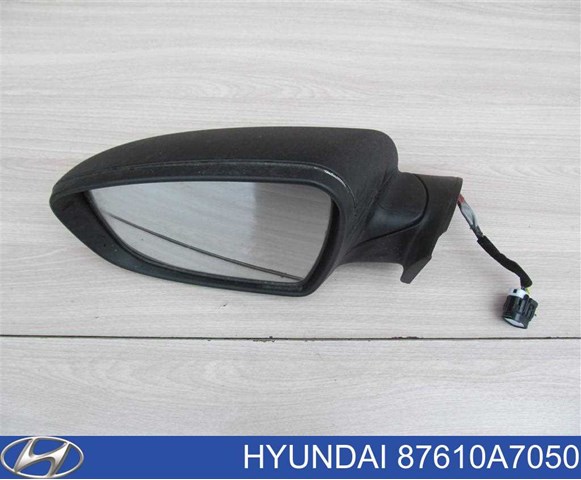Купити 87610A7050 Hyundai/Kia Бічне дзеркало заднього виду ліве