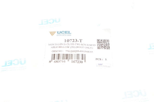 Пильник ШРКШа внутрішній лівий 10723T Uc-el