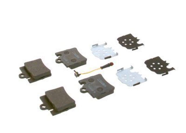 Задні гальмівні колодки Bosch 986424830 ціна, від 17.85 USD
