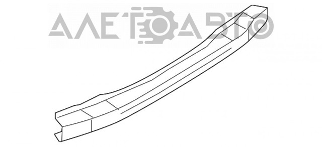 Балка бампера заднього FPS FP1215980 ціна, від 31.67 USD