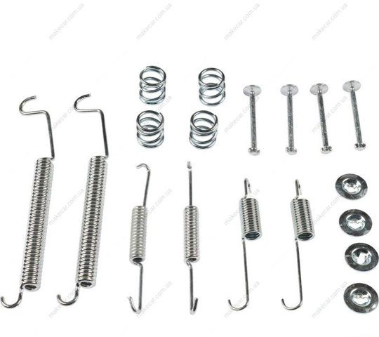 4364002410 JP Group Монтажний комплект задніх барабанних колодок